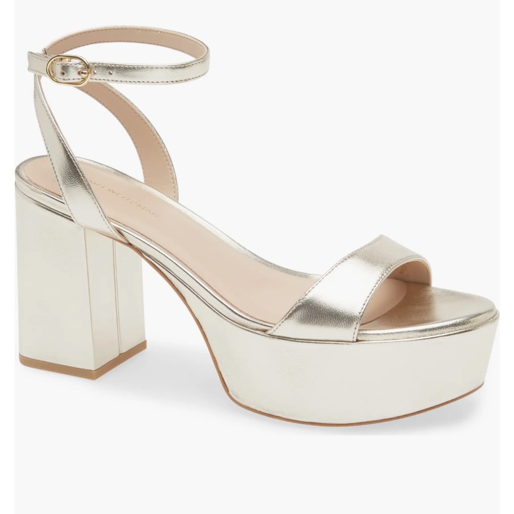 Stuart Weitzman Gala Mid Platform Sandal